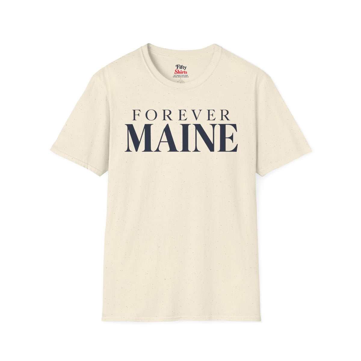 Forever Maine Unisex Softstyle T Shirt State Name Graphic Tee