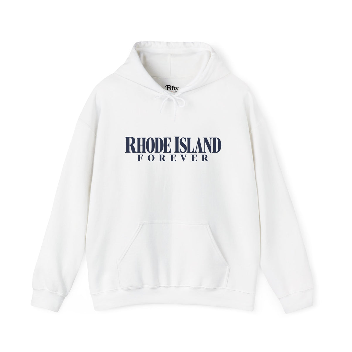 Rhode Island Forever Unisex Hoodie State Name Graphic