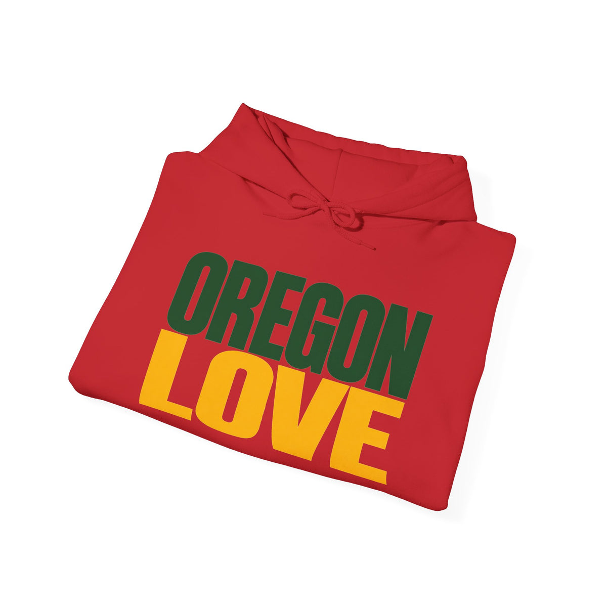 Oregon Love Unisex Hoodie State Name Graphic