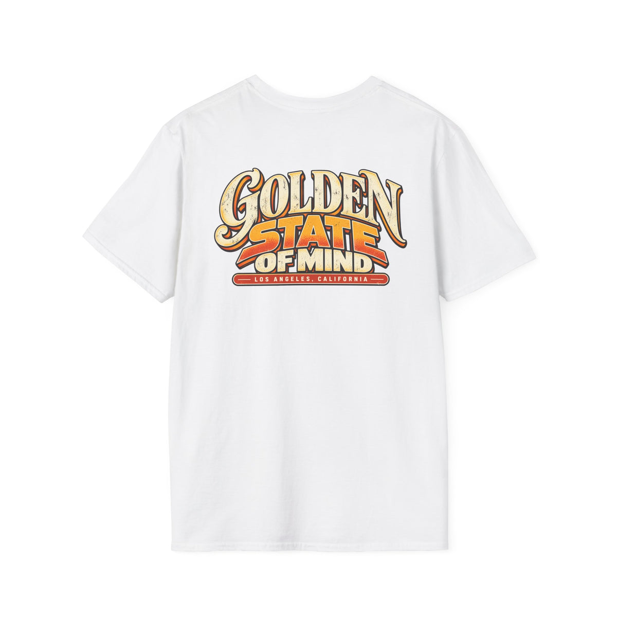 Golden State Of Mind Los Angeles Unisex Softstyle Graphic Tee