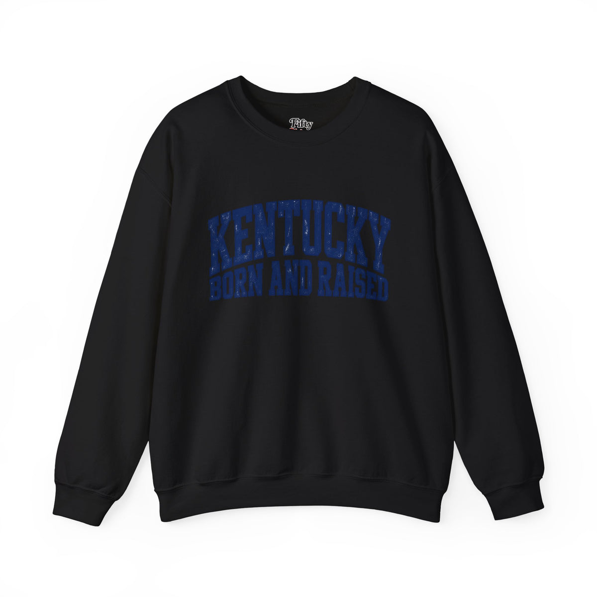 Kentucky Born and Raised Bold Athletic Unisex Sweatshirt Graphic
