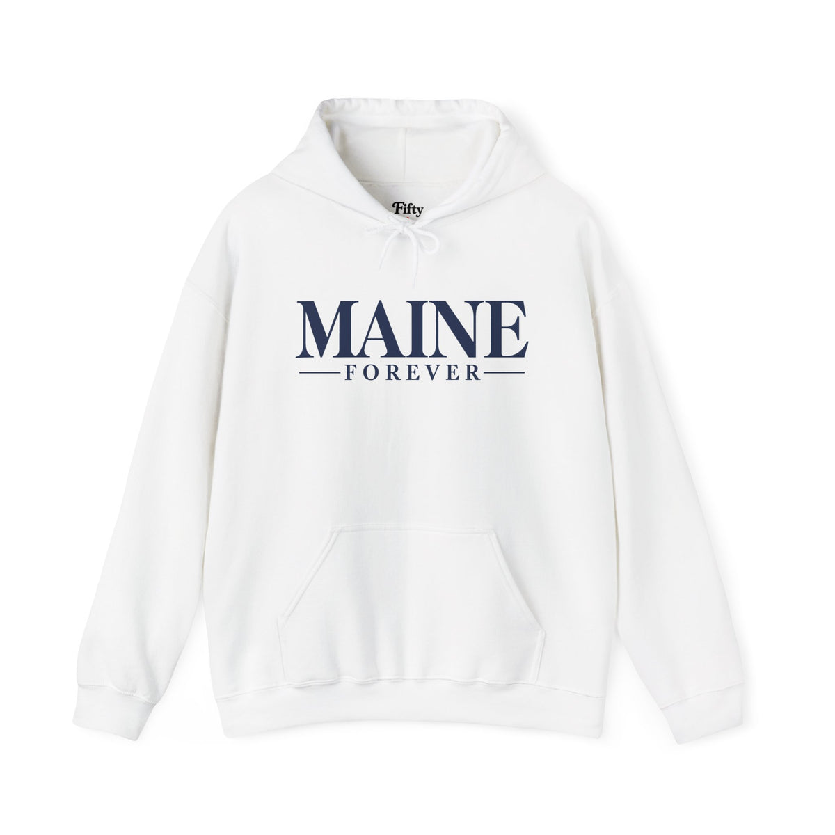 Maine Forever Unisex Hoodie State Name Graphic