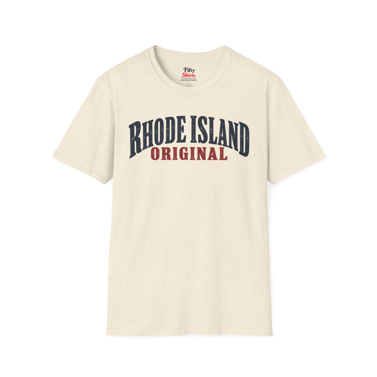 Rhode Island Original Unisex Softstyle T Shirt State Name Graphic Tee