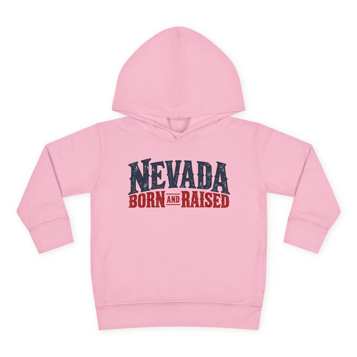 Nevada Born and Raised Classic Ranchwear Unisex Toddler Pullover Fleece Hoodie