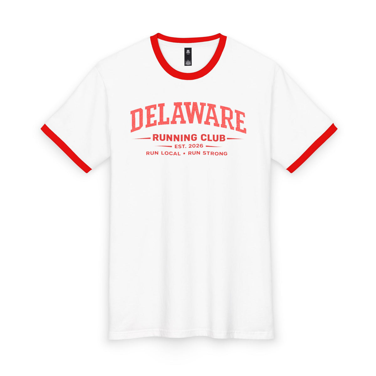 Delaware Running Club 2026 All State Men's Staple Ringer Tee