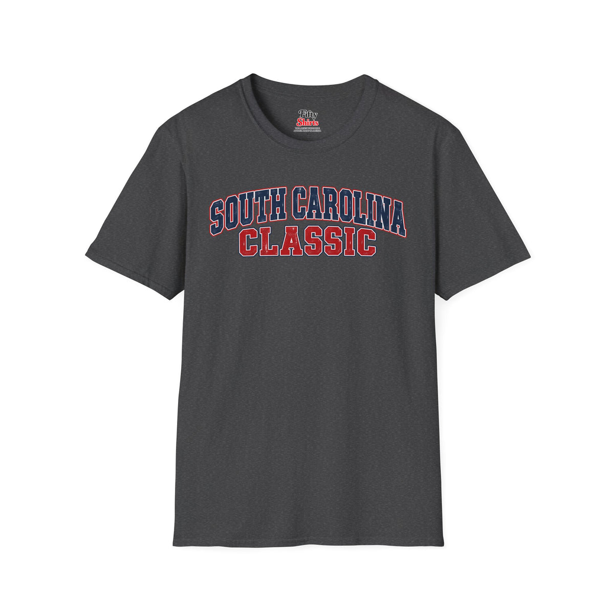 South Carolina Classic Unisex Softstyle T Shirt State Name Graphic Tee