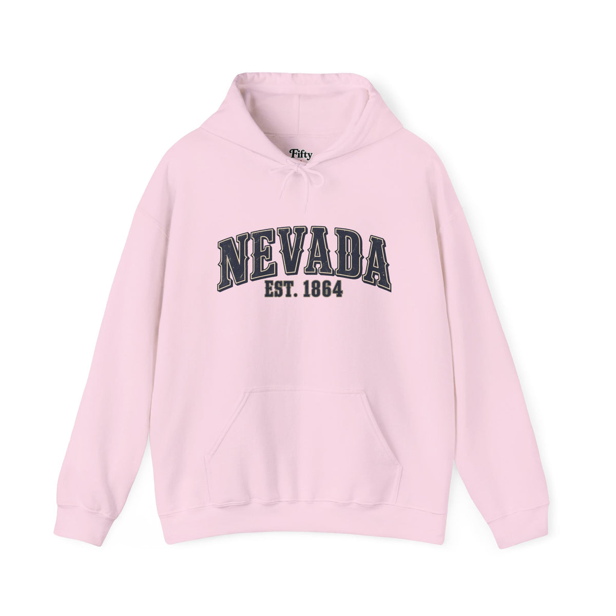 Nevada Est 1864 Unisex Hoodie State Name Graphic