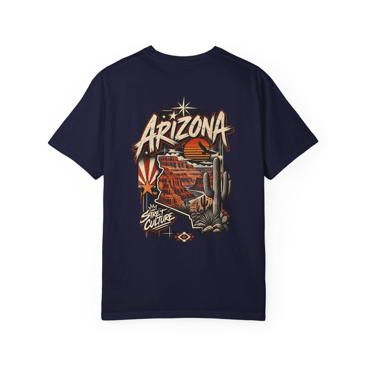 Arizona Street Culture Unisex Comfort Color 1717 Streetwear Graphic Tee