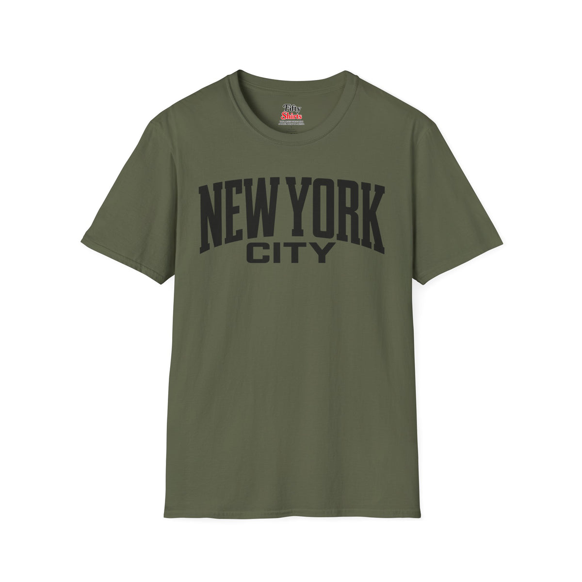 New York City Unisex Softstyle T Shirt State Name Graphic Tee