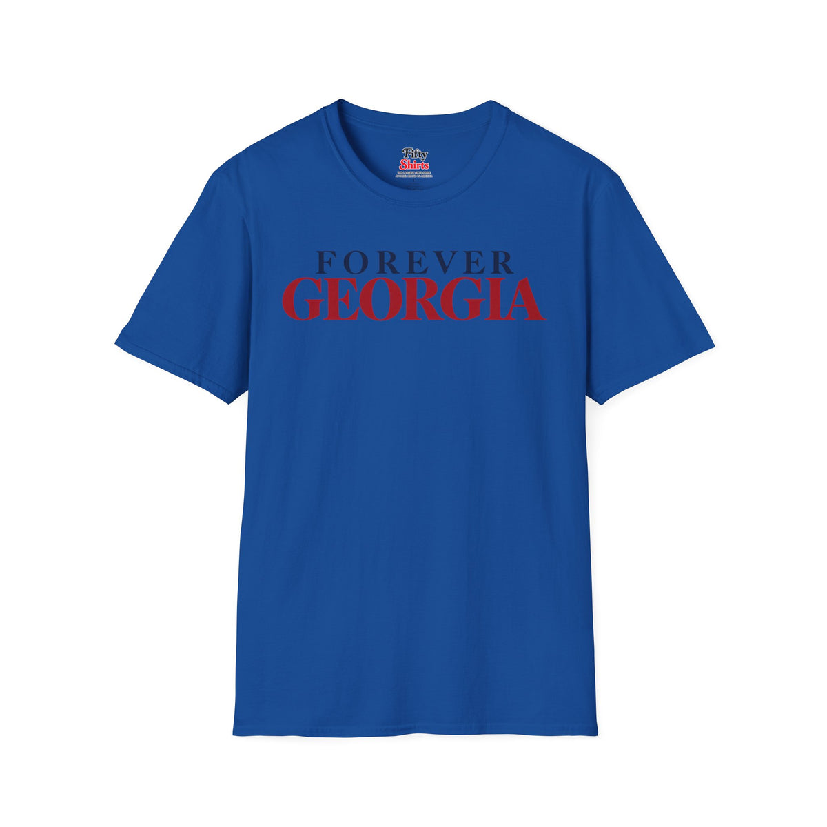 Forever Georgia Unisex Softstyle T Shirt State Name Graphic Tee