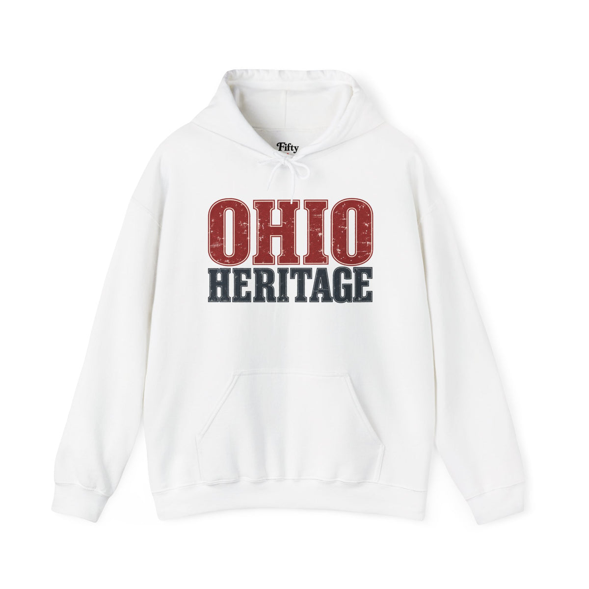 Ohio Heritage Unisex Hoodie State Name Graphic