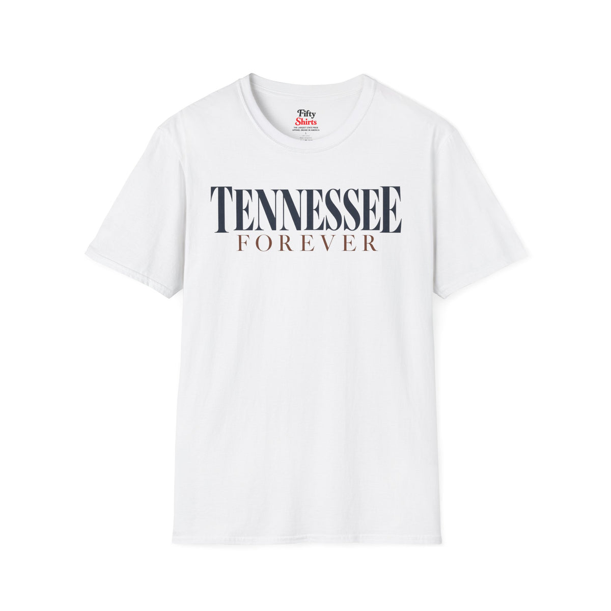 Tennessee Forever Unisex Softstyle T Shirt State Name Graphic Tee