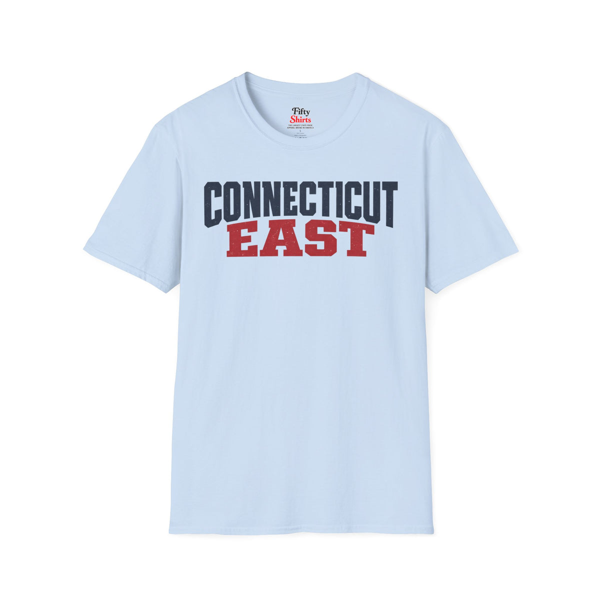 Connecticut East Unisex Softstyle T Shirt State Name Graphic Tee
