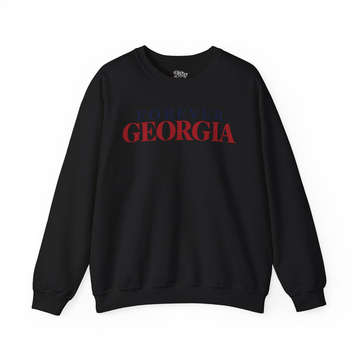 Forever Georgia Unisex Crewneck Sweatshirt State Name Graphic