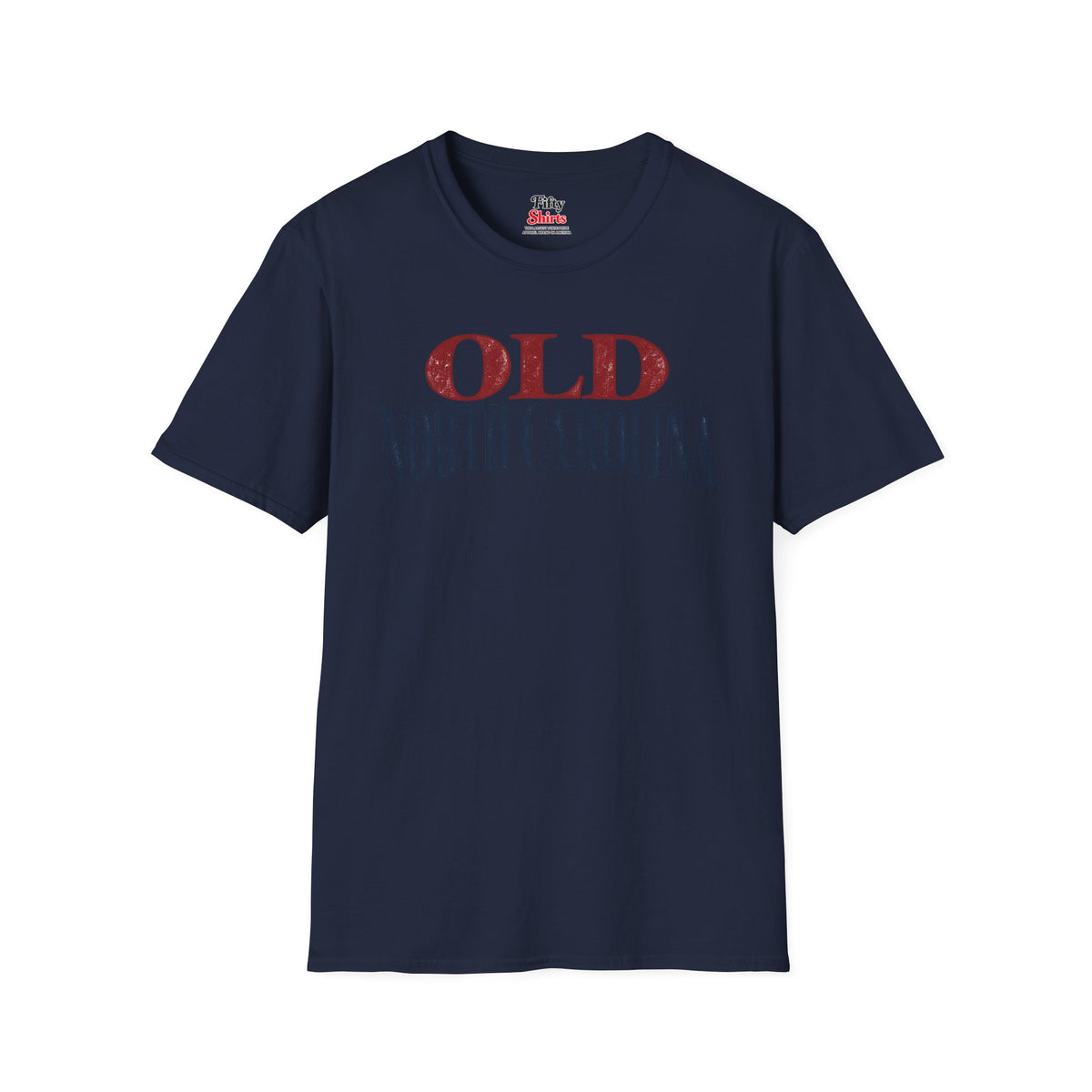 Old North Carolina Unisex Softstyle T Shirt State Name Graphic Tee