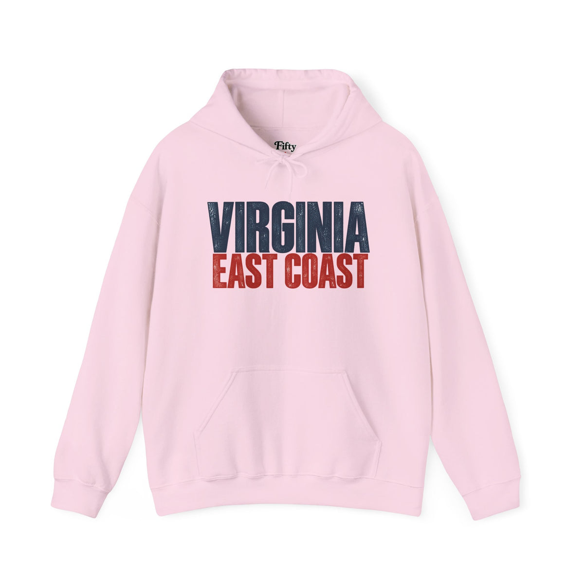 Virginia East Coast Unisex Hoodie State Name Graphic