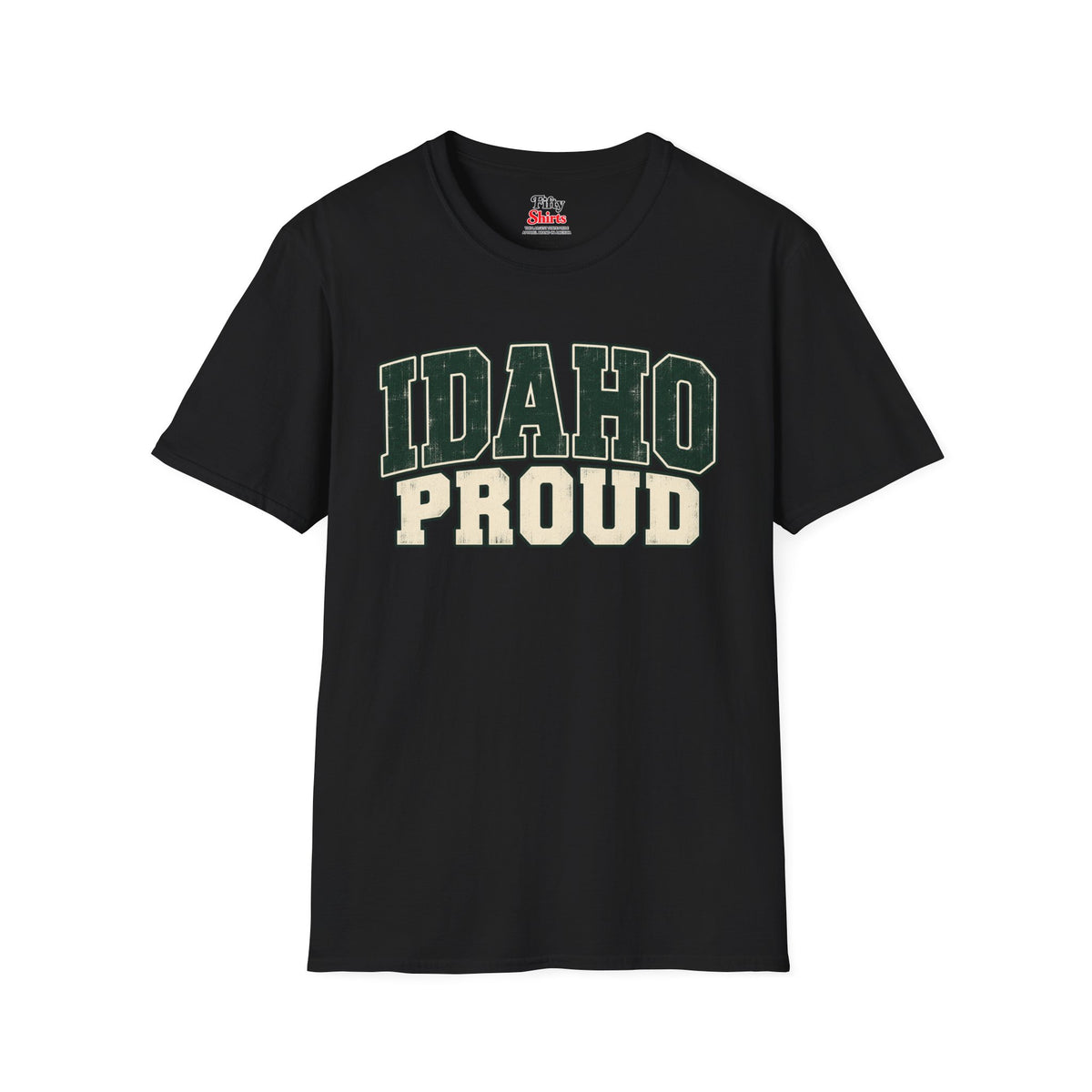 Idaho Proud Unisex Softstyle T Shirt State Name Graphic Tee