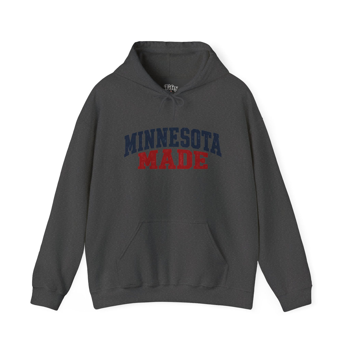 Minnesota Made Unisex Hoodie State Name Graphic