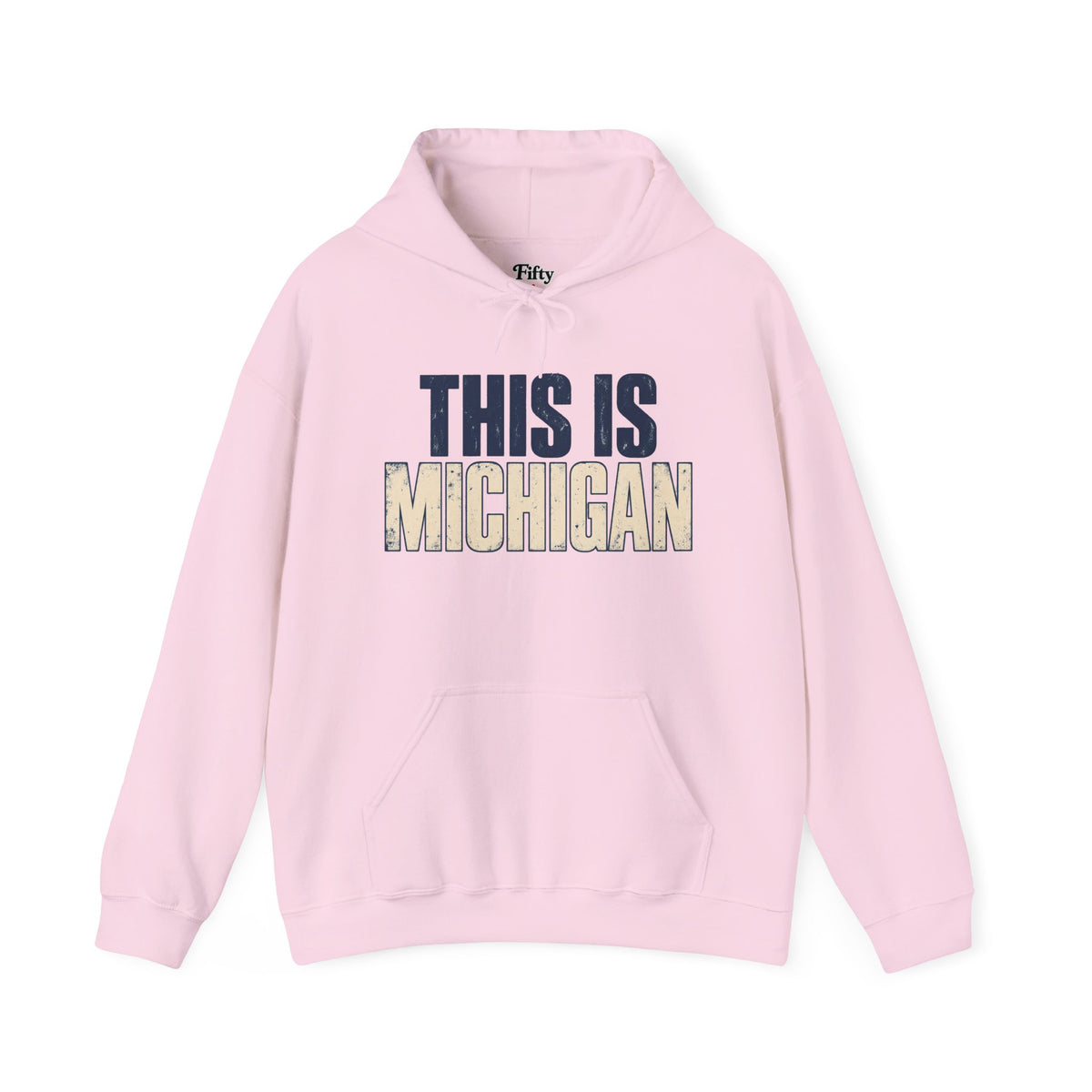 This is Michigan Unisex Hoodie State Name Graphic