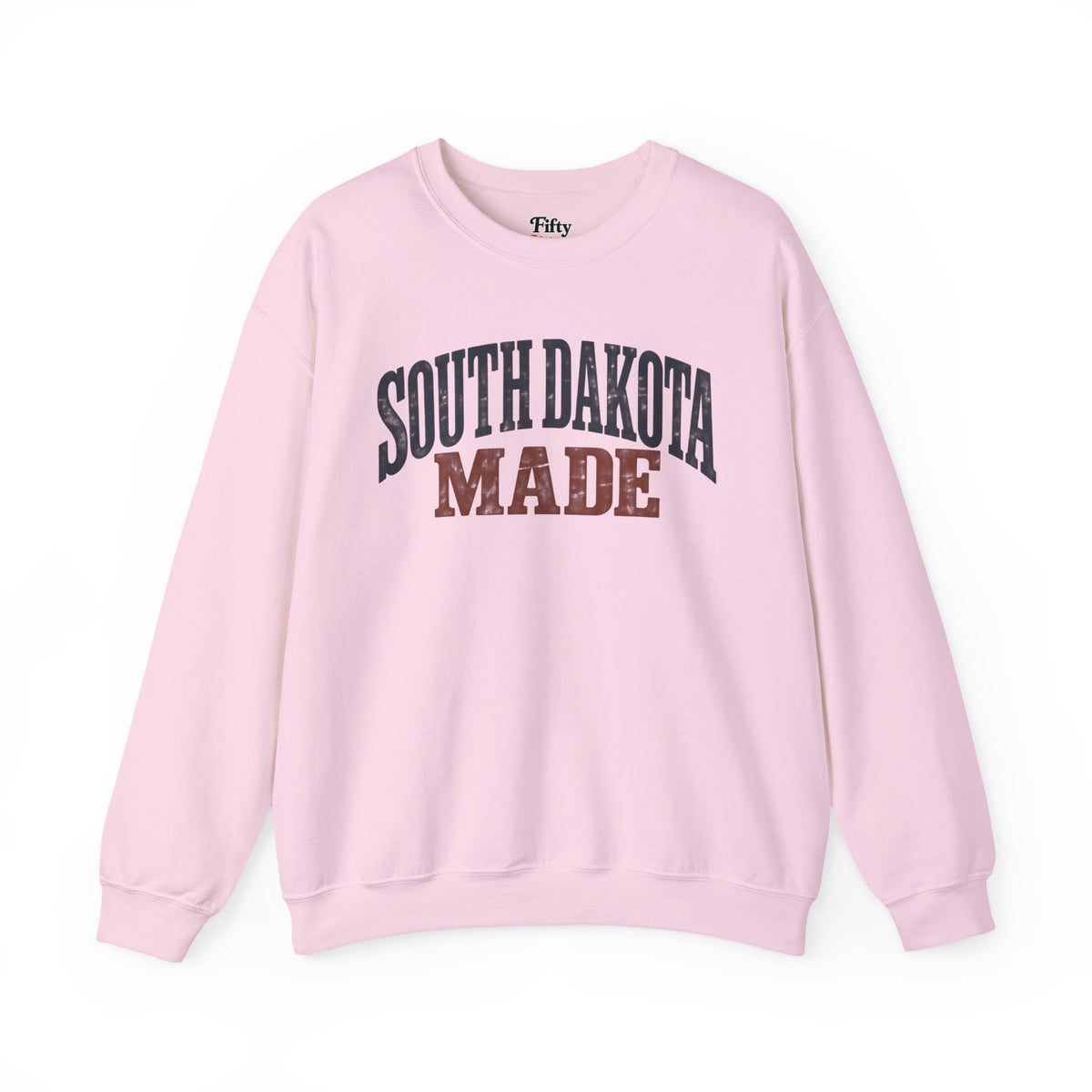 South Dakota Made Unisex Crewneck Sweatshirt State Name Graphic
