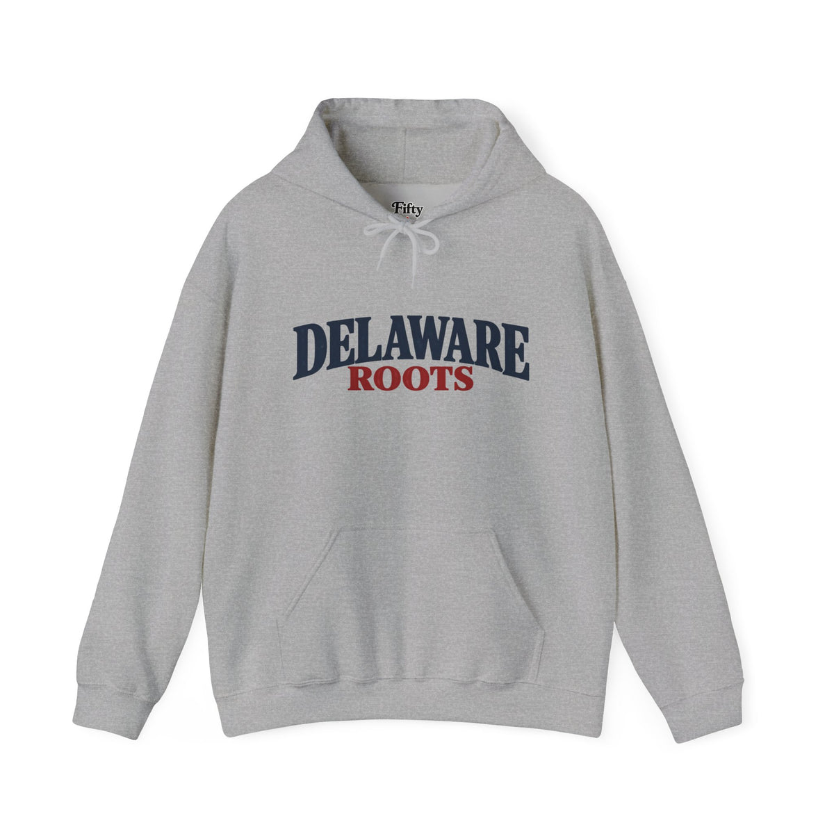 Delaware Roots Unisex Hoodie State Name Graphic