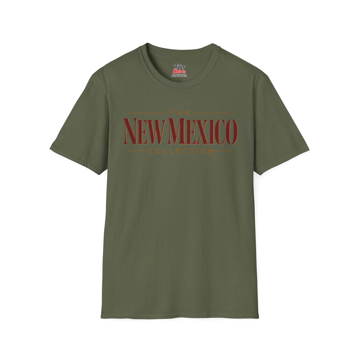 The New Mexico Collection Unisex Softstyle T Shirt State Name Graphic Tee