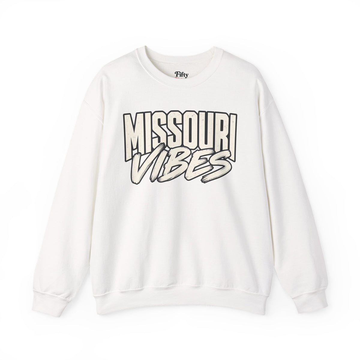 Missouri Vibes Unisex Crewneck Sweatshirt State Name Graphic