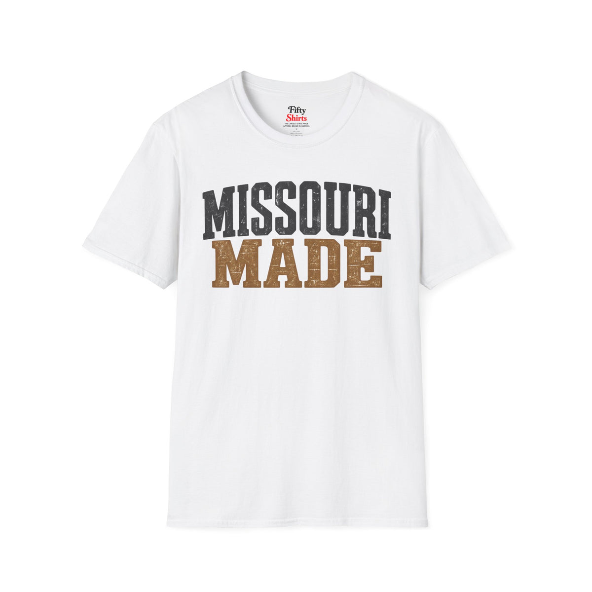Missouri Made Unisex Softstyle T Shirt State Name Graphic Tee