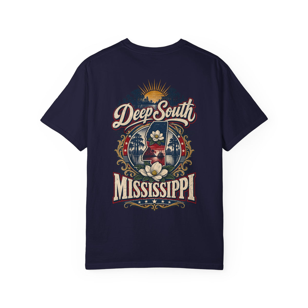Deep South Mississippi Unisex Comfort Color 1717 Streetwear Graphic Tee