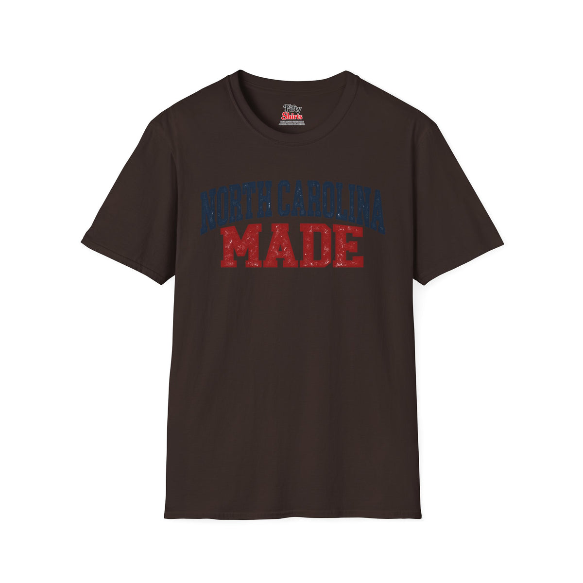 North Carolina Made Unisex Softstyle T Shirt State Name Graphic Tee