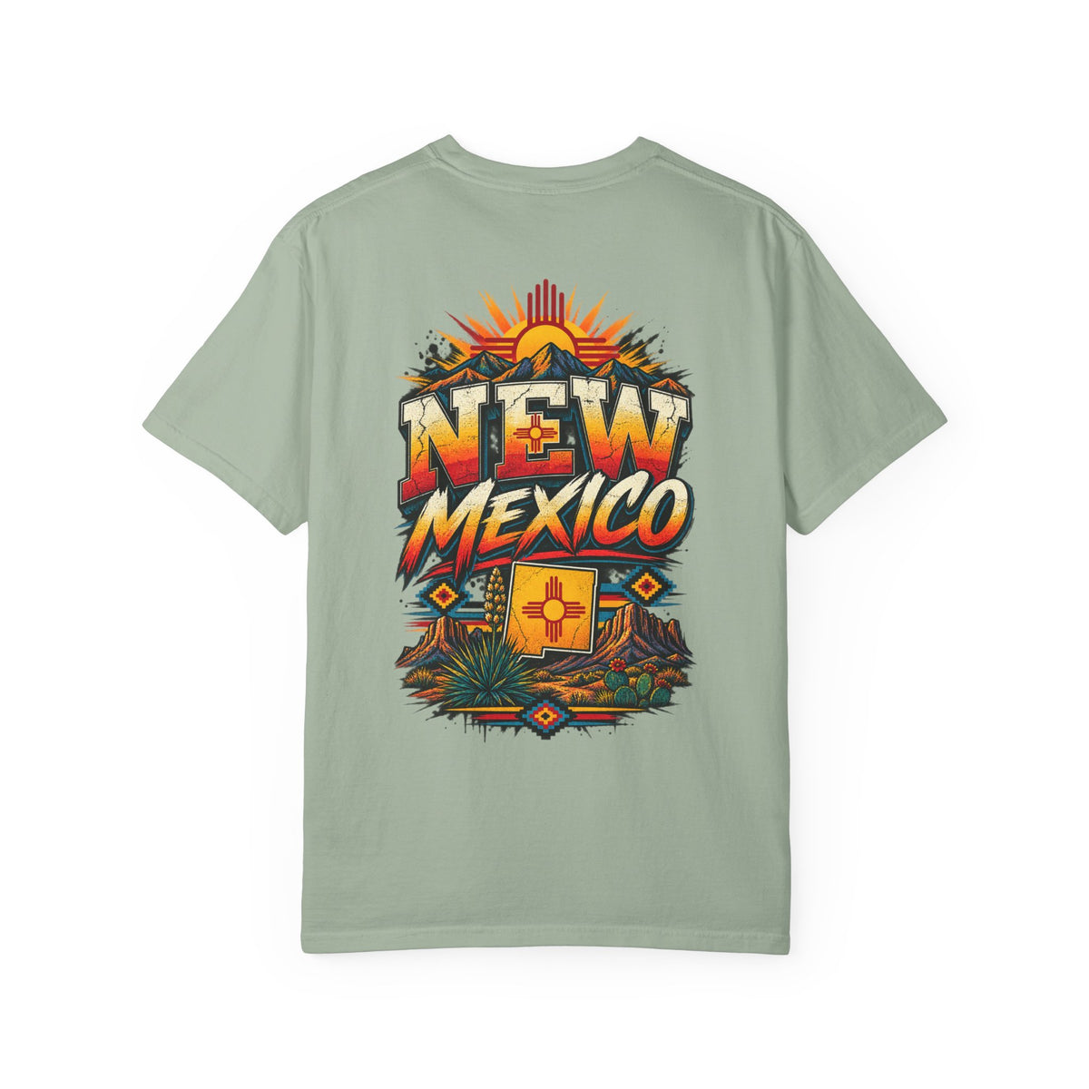 New Mexico Street Legacy Unisex Comfort Color 1717 Streetwear Graphic Tee