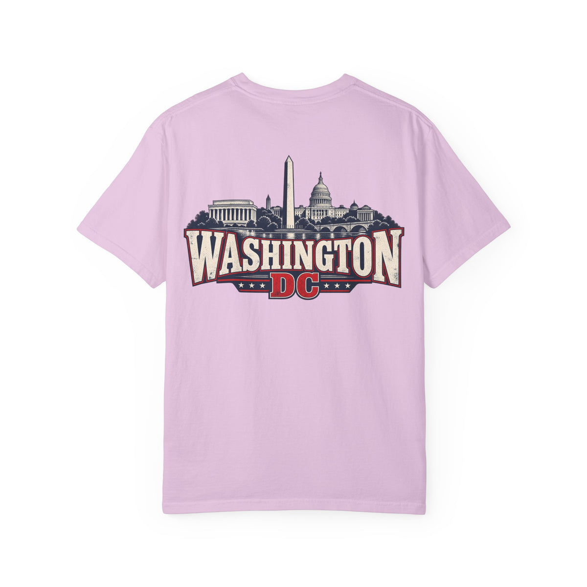 Washington DC Skyline Unisex Comfort Color 1717 Streetwear Graphic Tee