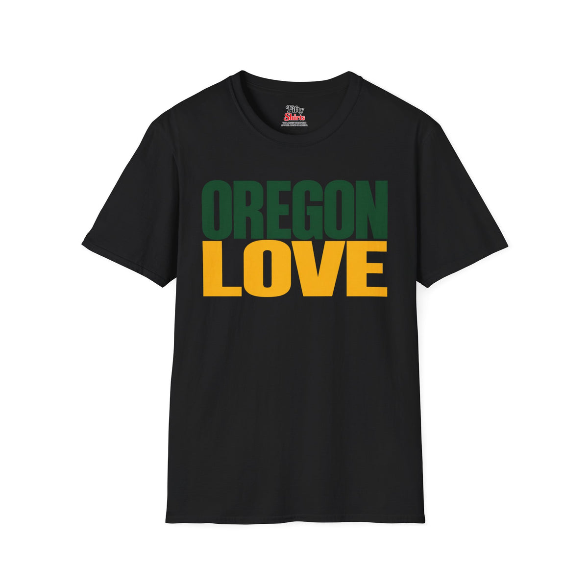 Oregon Love Unisex Softstyle T Shirt State Name Graphic Tee