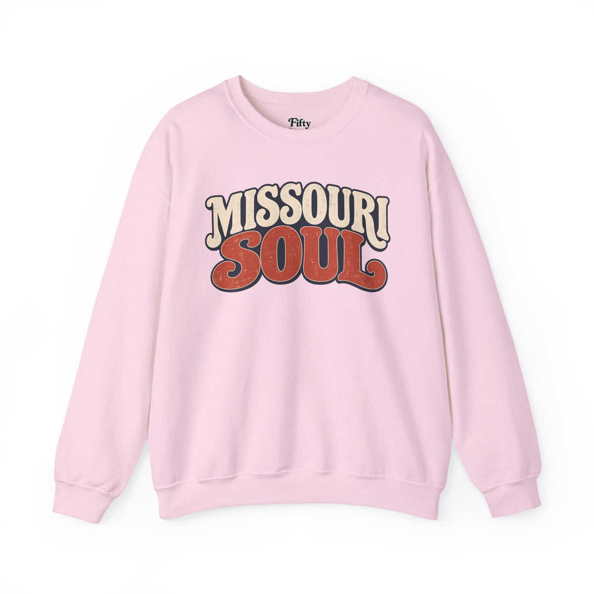 Missouri Soul Unisex Crewneck Sweatshirt State Name Graphic