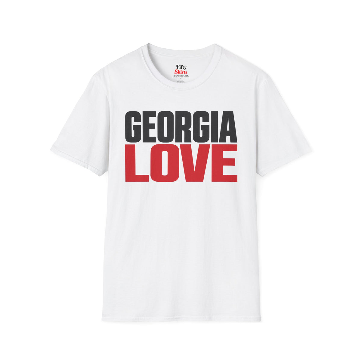 Georgia Love Unisex Softstyle T Shirt State Name Graphic Tee