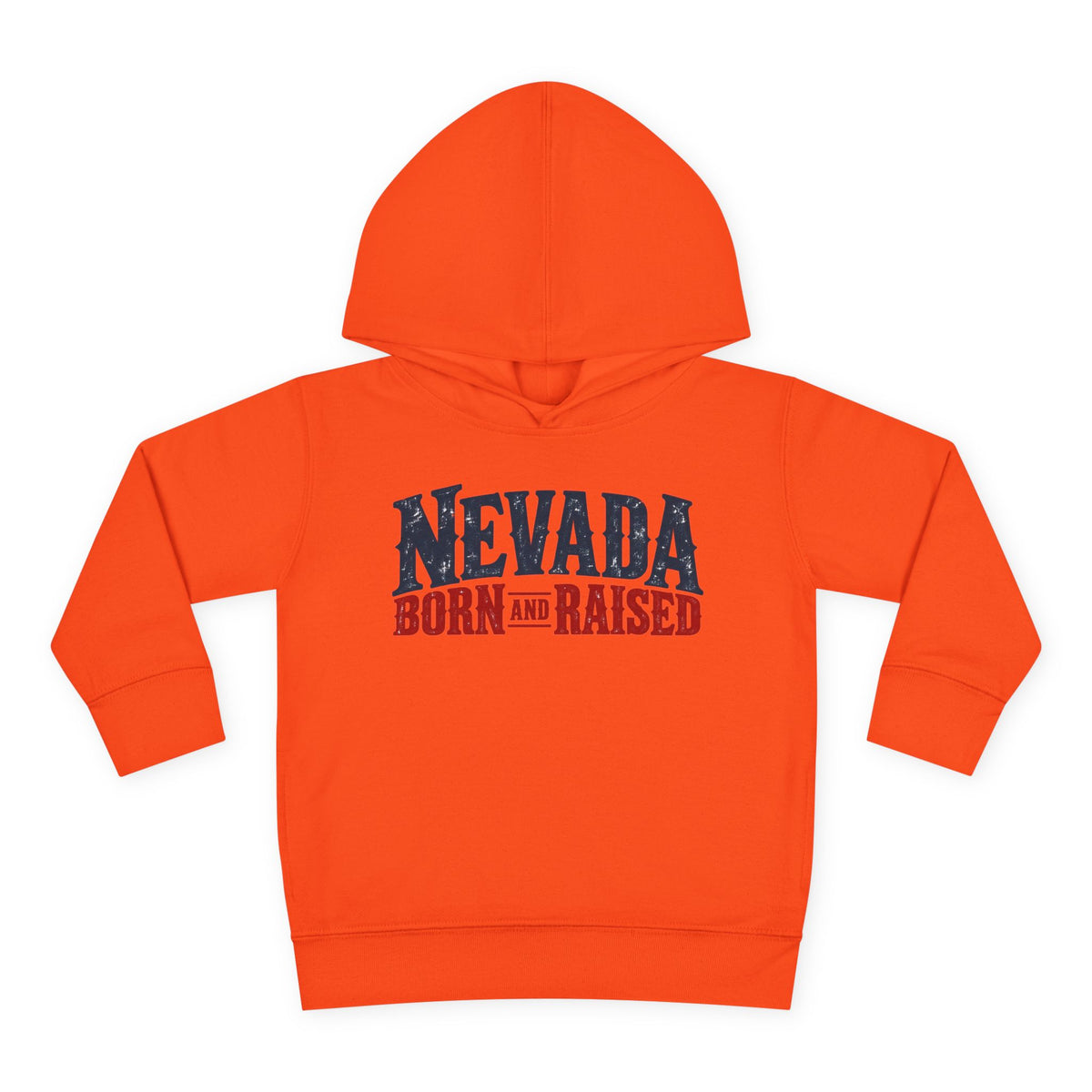 Nevada Born and Raised Classic Ranchwear Unisex Toddler Pullover Fleece Hoodie