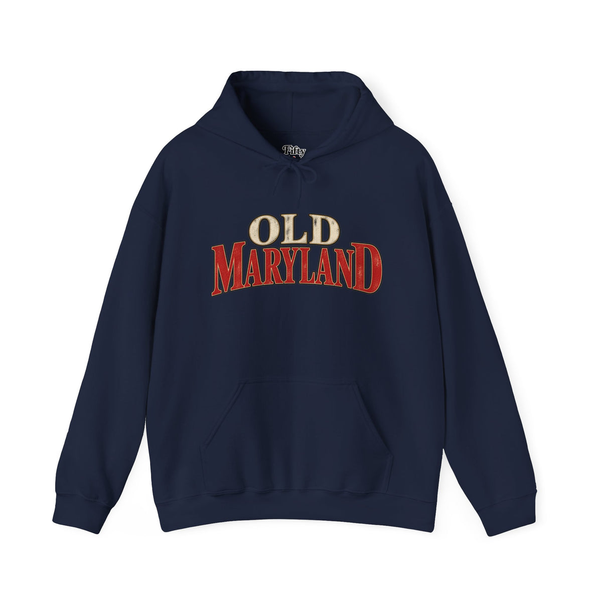 Old Maryland Unisex Hoodie State Name Graphic