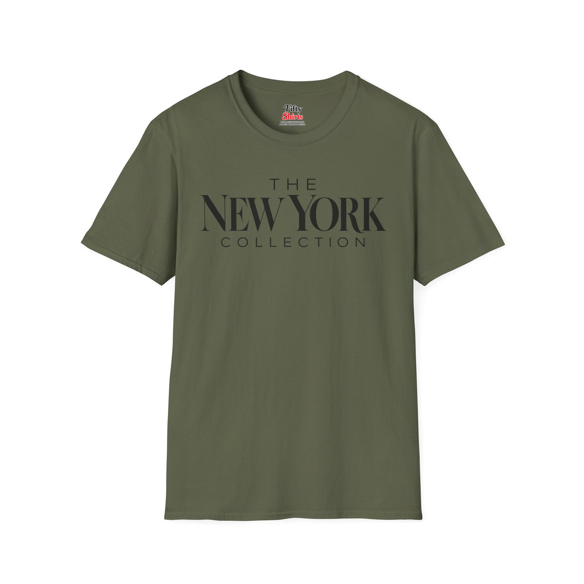 The New York Collection Unisex Softstyle T Shirt State Name Graphic Tee