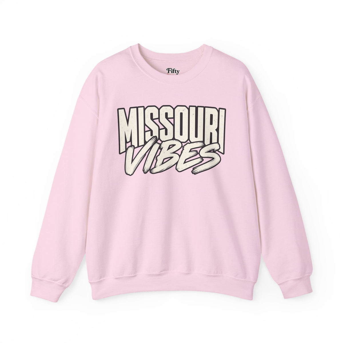Missouri Vibes Unisex Crewneck Sweatshirt State Name Graphic