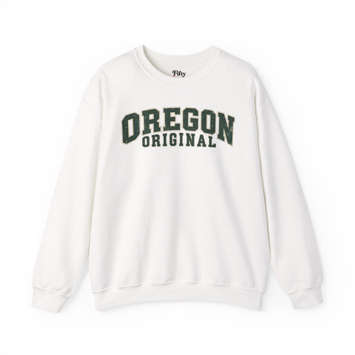 Oregon Original Unisex Crewneck Sweatshirt State Name Graphic