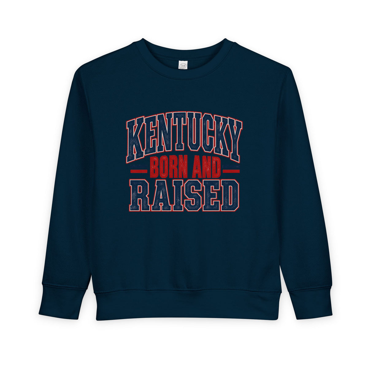 Kentucky Born and Raised Timeless Heritage Unisex Toddler Sweatshirt