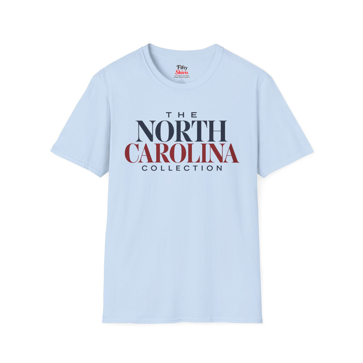The North Carolina Collection Unisex Softstyle T Shirt State Name Graphic Tee