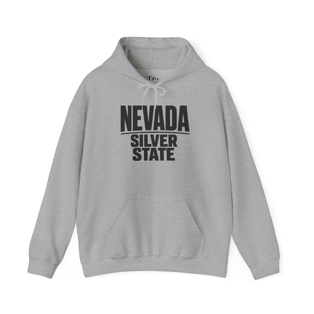 Nevada Silver State Unisex Hoodie State Name Graphic