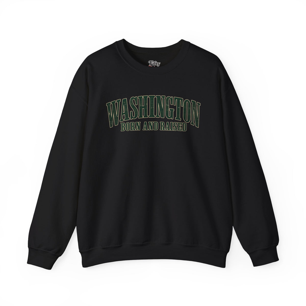 Washington Born and Raised Premium Heritage Unisex Sweatshirt Graphic