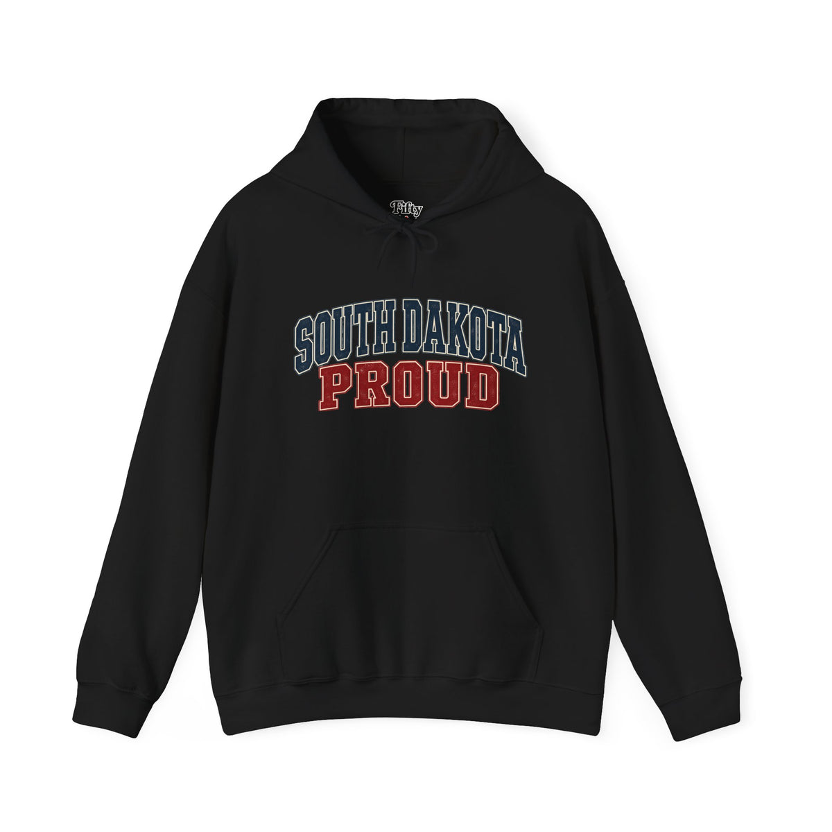 South Dakota Proud Unisex Hoodie State Name Graphic