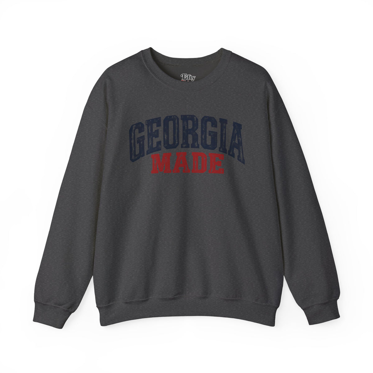 Georgia Made Unisex Crewneck Sweatshirt State Name Graphic