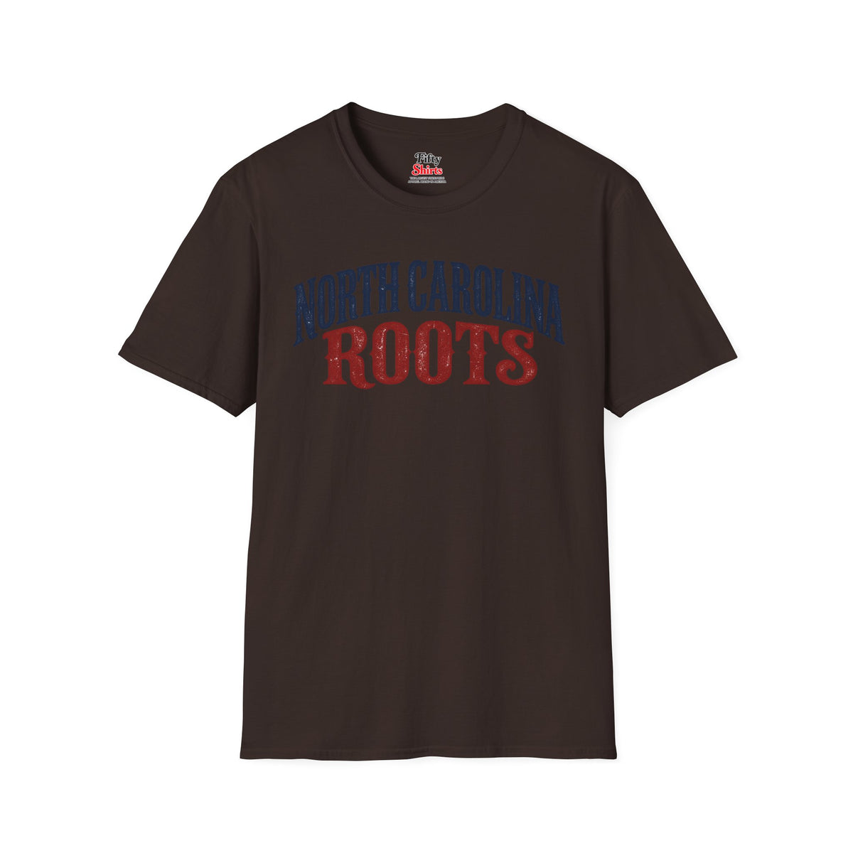 North Carolina Roots Unisex Softstyle T Shirt State Name Graphic Tee