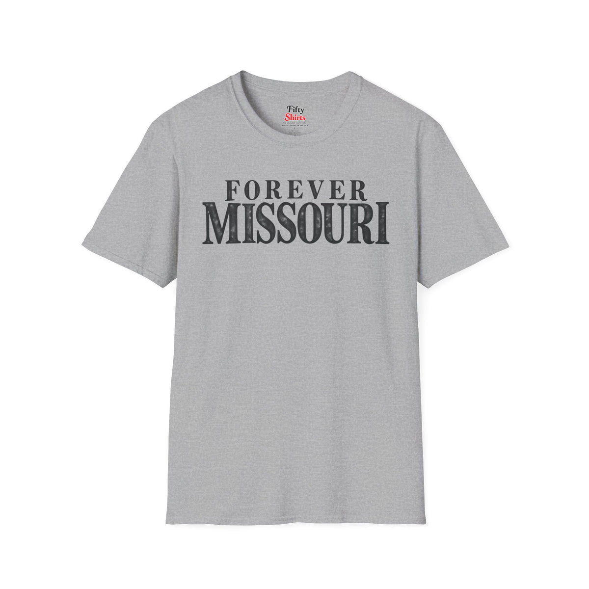 Forever Missouri Unisex Softstyle T Shirt State Name Graphic Tee