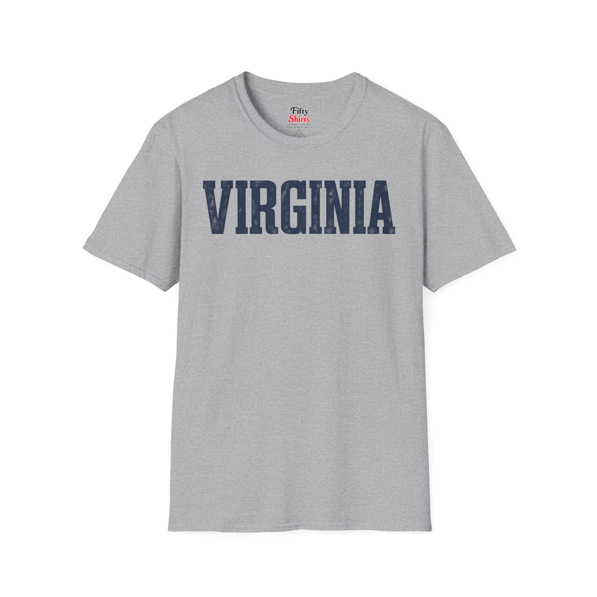 Virginia Unisex Softstyle T Shirt State Name Graphic Tee