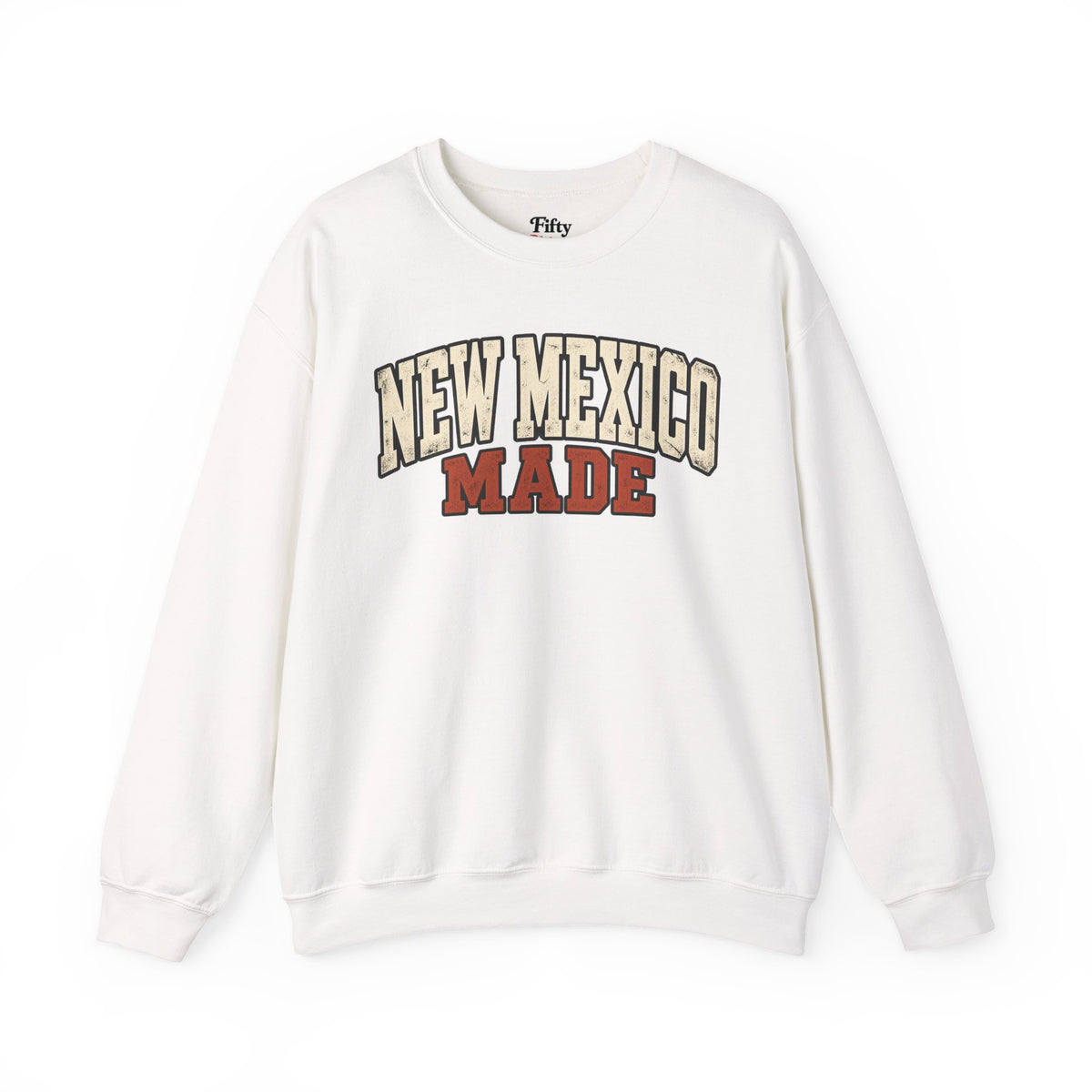 New Mexico Made Unisex Crewneck Sweatshirt State Name Graphic